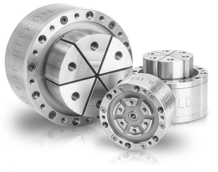 4 Inch Dia. 5/8" Counter Bore Diaphragm Chuck - Northfield