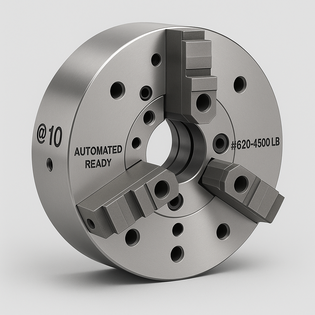Automated Chucks Transform Aerospace Machining for Lights-Out Production