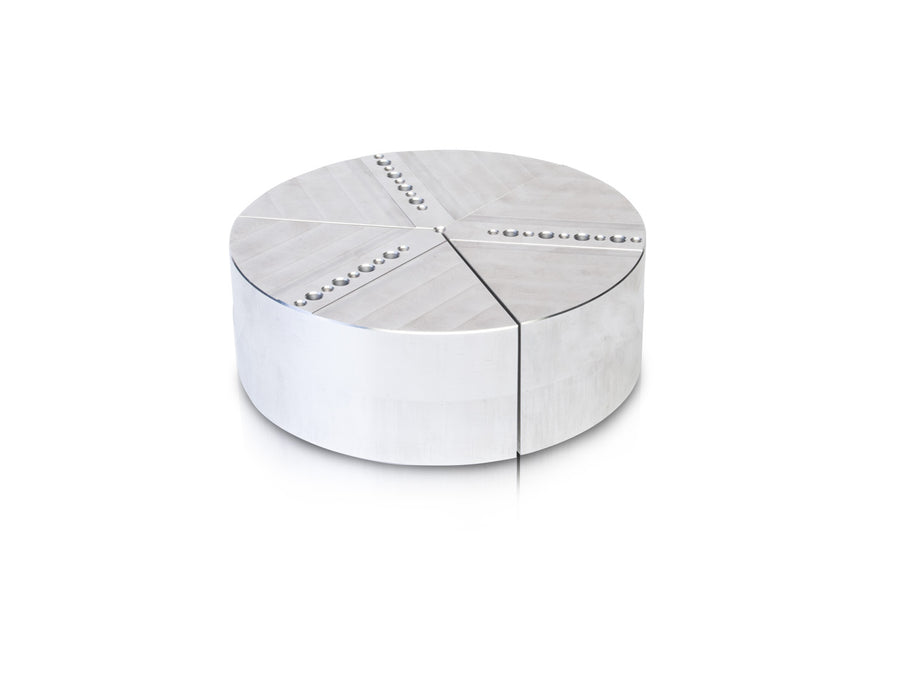 AL-3-6-2 1/4 PIN 5/8 PAD Full Circle  Jaw Blank