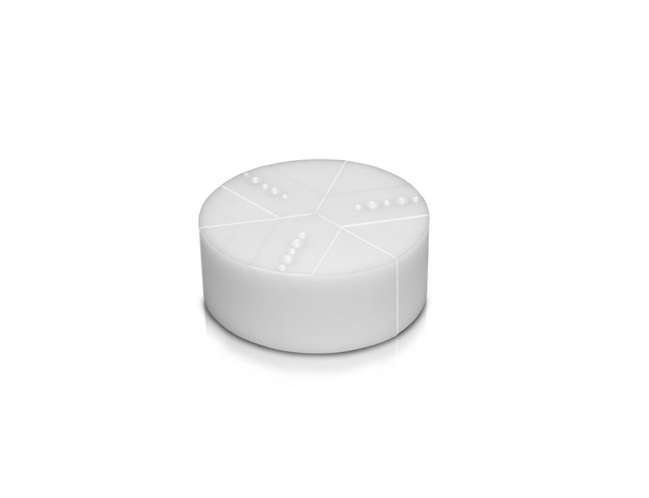 DE-3-4-1 1/2 1/4 PIN Full Circle  Jaw Blank