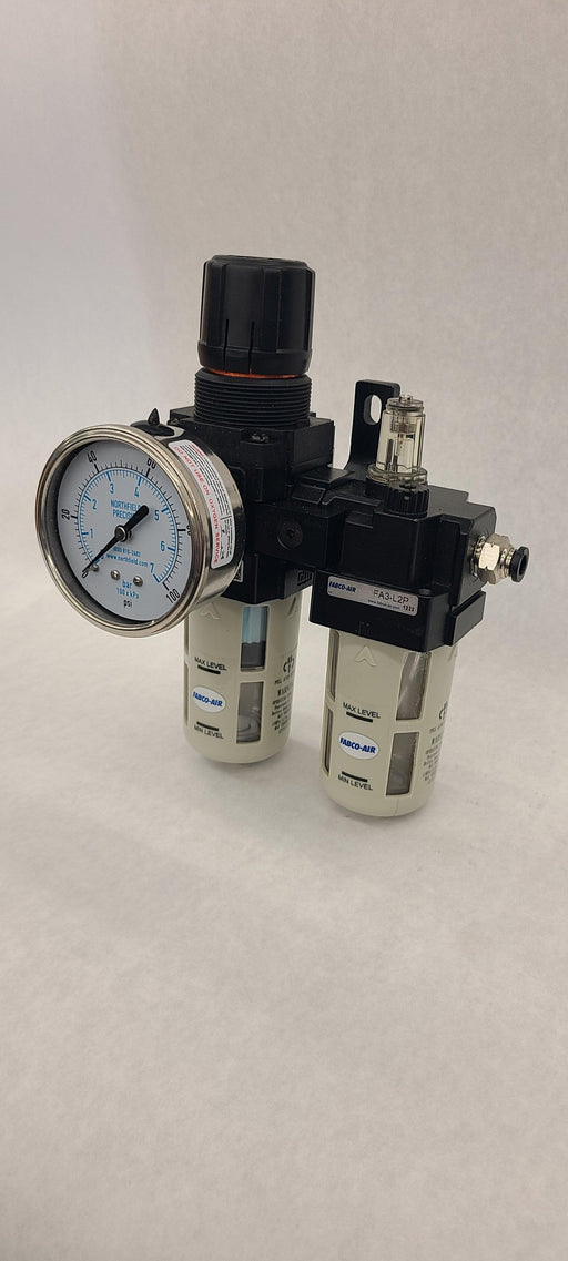 Large FRL Air Filter, Regulator, Lubricator unit - Northfield